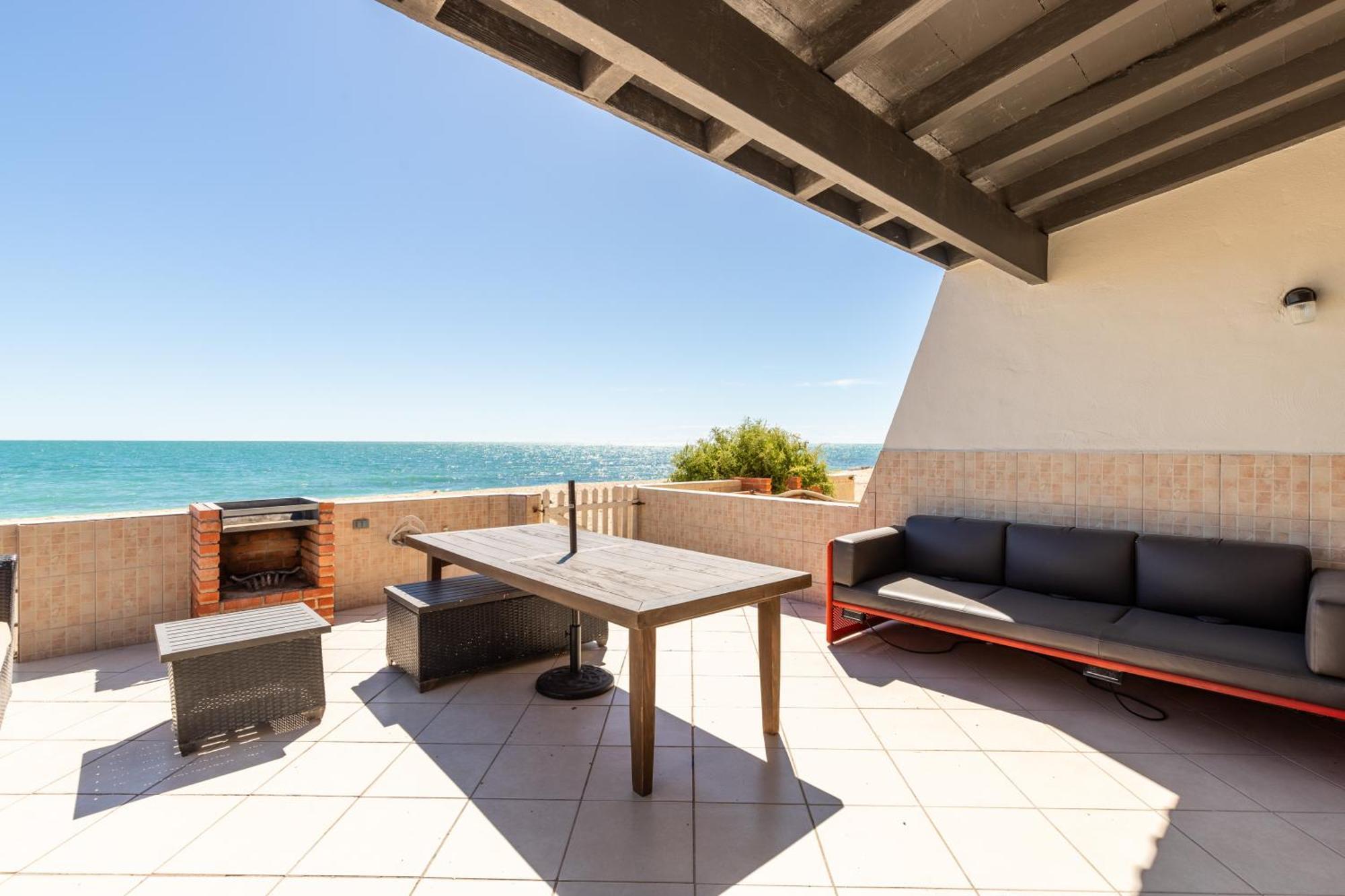 Las Brisas #8 Beachfront - On The Sand And Steps From Mannys For Tacos & Tequila Puerto Penasco Bagian luar foto